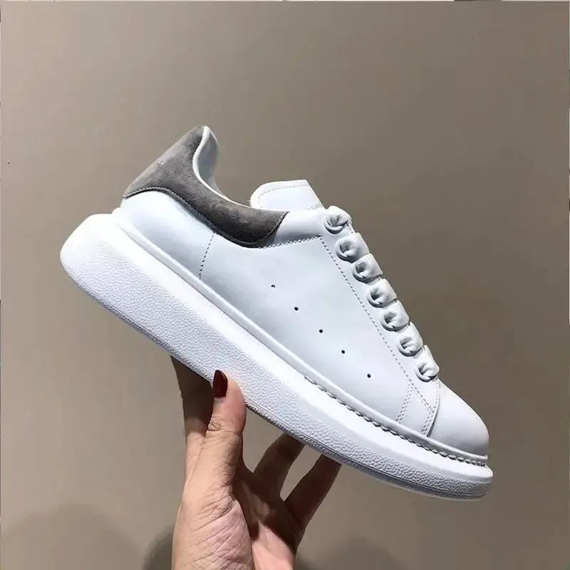 White Platform Sneakers